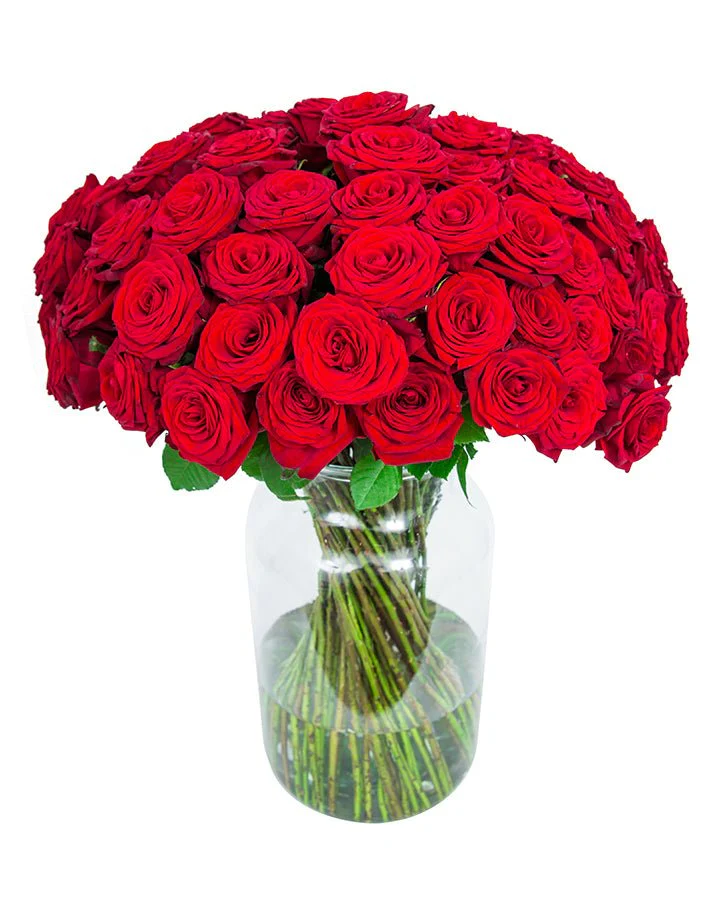 Roses - Long Stemmed - Red - Image 4