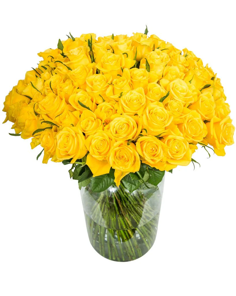 Roses - Long Stemmed - Yellow - Image 10