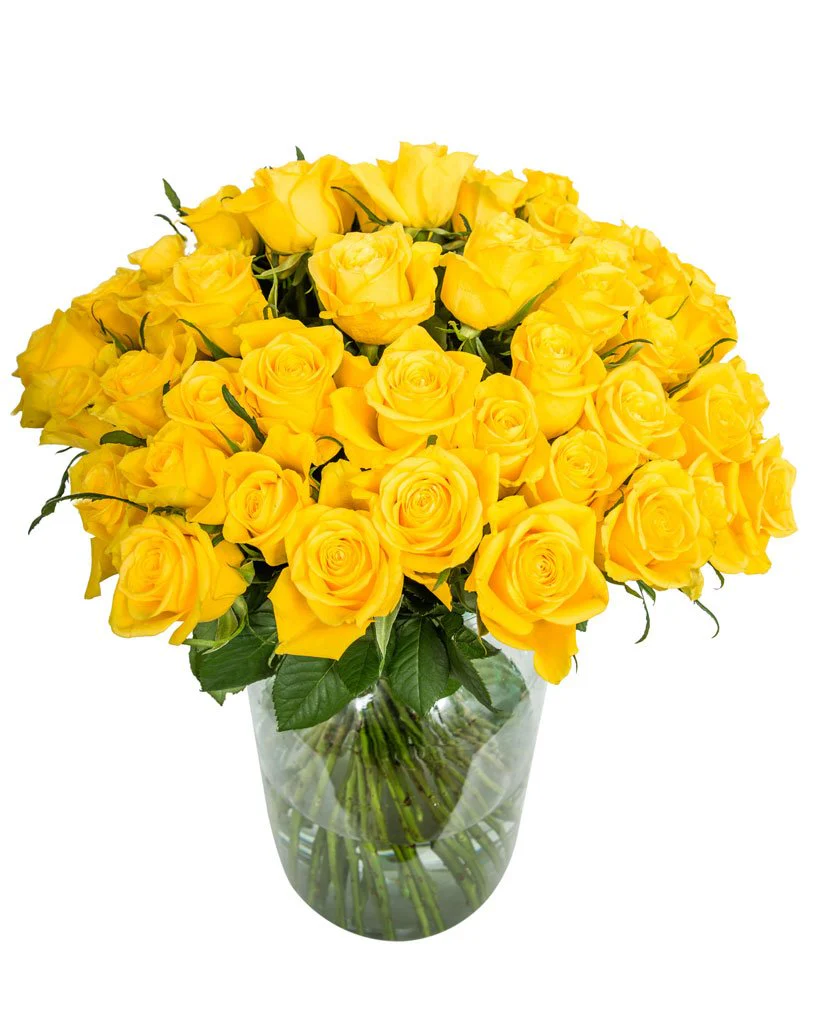 Roses - Long Stemmed - Yellow - Image 7